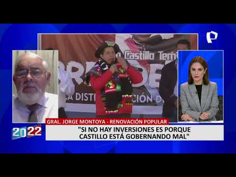 Jorge Montoya a Pedro Castillo: “No vamos a permitir que cierre el Congreso, antes lo vacamos”