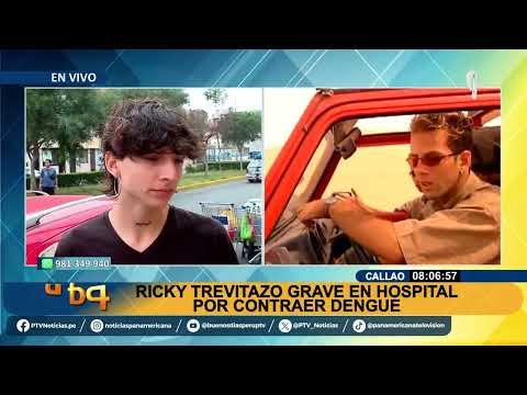 Ricky Trevitazo se encuentra grave en hospital por contraer dengue, así lo confirma su hijo