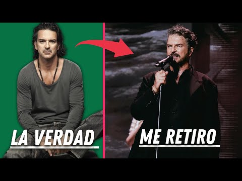 RICARDO ARJONA SE RETIRA DE LA MÚSICA