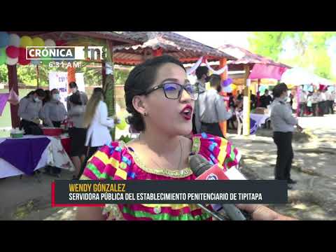 Honran a la mujer con feria gastronómica en Penitenciario de Tipitapa - Nicaragua