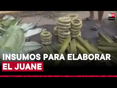 Fiesta de San Juan 2024: Instalan en Pucallpa un mercado itinerante de productos para elaborar juane