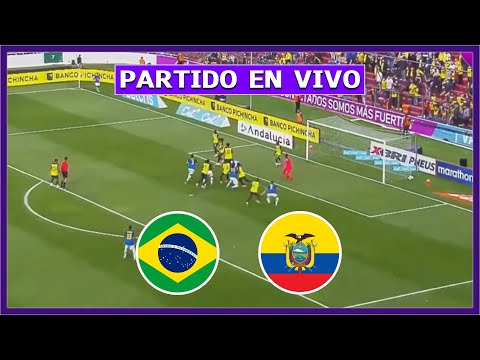 BRASIL vs ECUADOR EN VIVO  ELIMINATORIAS RUMBO AL MUNDIAL 2026 | LA SECTA DEPORTIVA