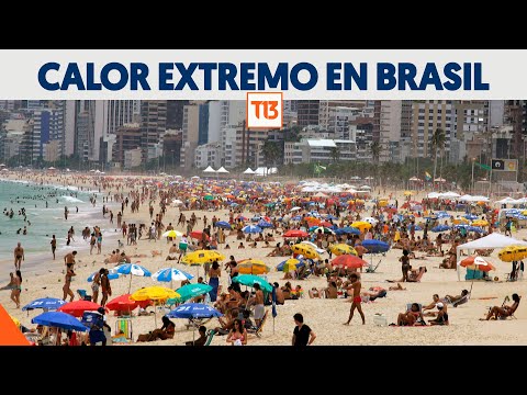 Sensación térmica sobre los 60 grados en Brasil: ¿puede ocurrir en Chile?