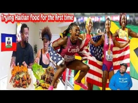 Sha'Carri Richardson Beats 2 Jamaican Sprint Queens /Haitian vs Jamaican Food and More