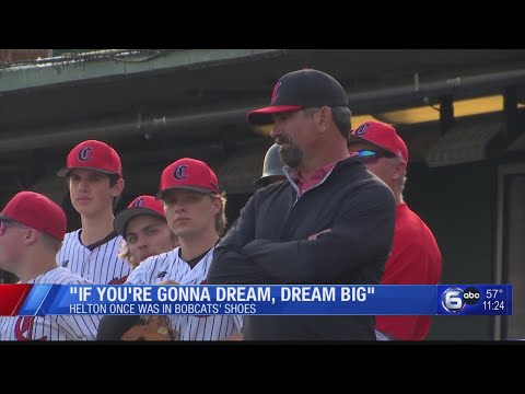 Central alumnus Todd Helton honored by throwing out first pitch at Central High School baseball game