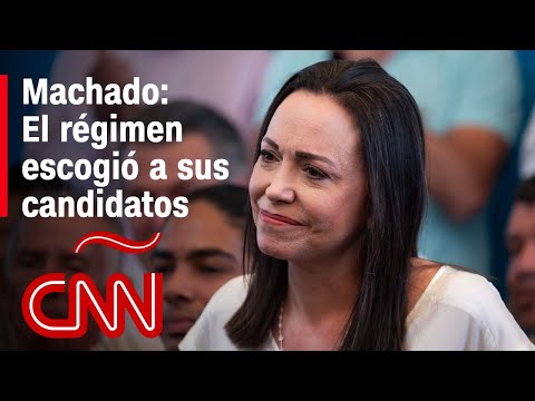 María Corina Machado: Su candidato y el nuestro sigue siendo Corina Yoris