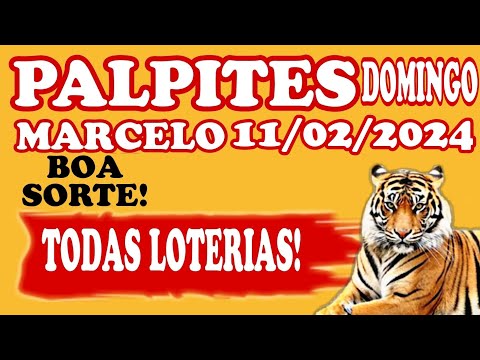 PALPITE DO DIA 11/02/2024 JOGO DO BICHO!