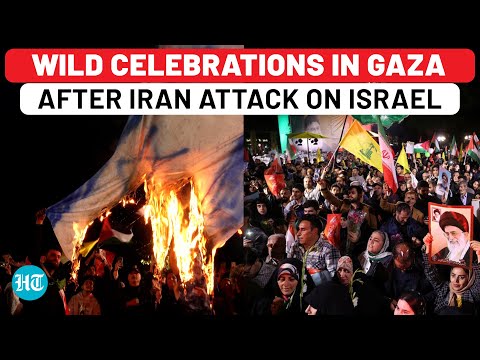 Iran Missile Attack On Israel Sparks Wild Celebrations In Gaza, Tehran And Iraq | Hezbollah | IDF