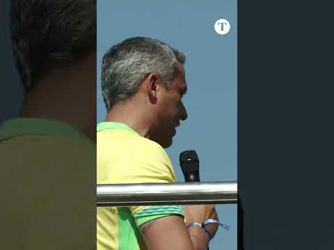 Veja trechos do ato com apoiadores de Jair Bolsonaro, no Rio de Janeiro