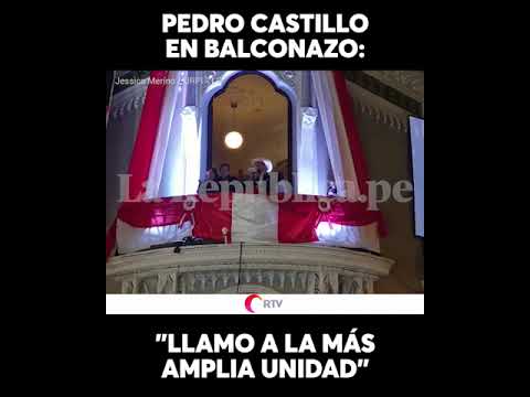 Pedro Castillo da su primer mensaje como presidente electo: “Llamo a la más amplia unidad”