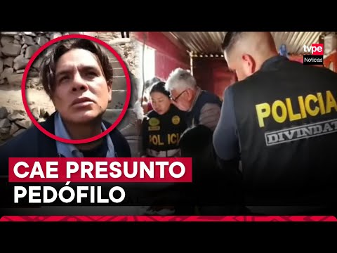 SJL: PNP captura a presunto pedófilo que habría abusado de menor de 4 años