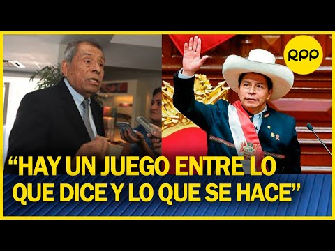 Márquez sobre Constituyente: “Castillo nos dijo que ese tema no era importante, que no iba a pasar”