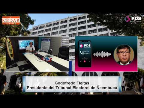 Godofredo FleitasPresidente del Tribunal Electoral de Ñeembucú - El Radar de la AMJP