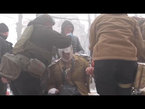 Russian strike kills at least 5 and wounds dozens in Kharkiv