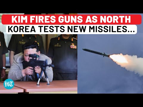 Kim Jong Un’s Fresh Dare To U.S.-Led West? Seen Firing Guns As North Korea Tests New Missiles