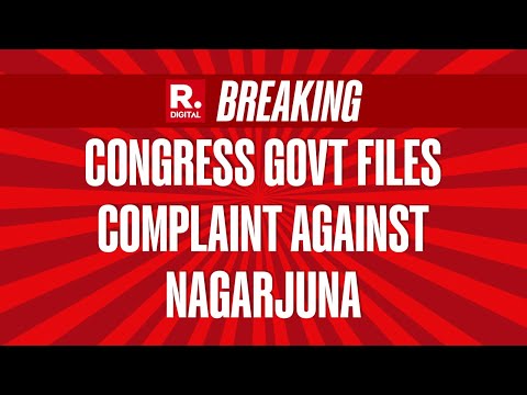 Breaking News: Congress Govt Files Complaint Against Actor Nagarjuna | Hyderabad News | Republic TV