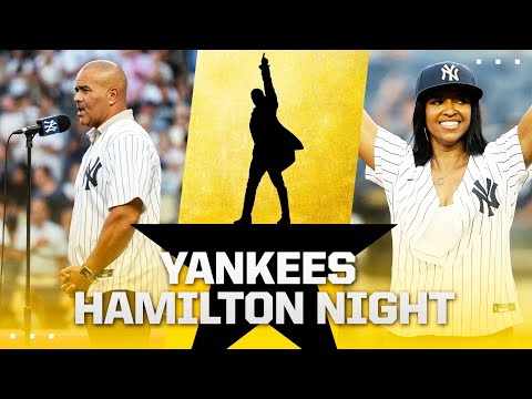 FULL RECAP: Hamilton Night at the Yankees! (feat. Renée Elise Goldsberry & Christopher Jackson)