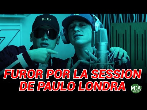 FUROR por la MUSIC SESSION 23 y el LLANTO de PAULO LONDRA en PLENA GRABACIÓN