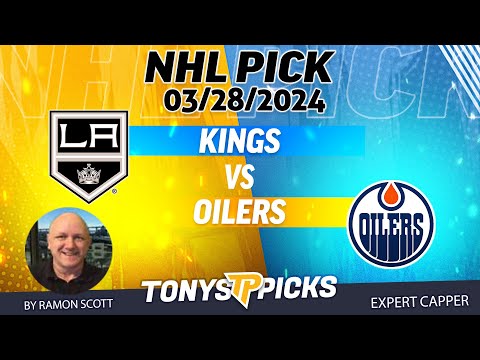 LA Kings vs. Edmonton Oilers 3/28/2024 FREE NHL Picks and Predictions on NHL Betting Tips by Ramon