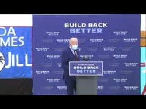 Biden wishes Trump well from campaign trail