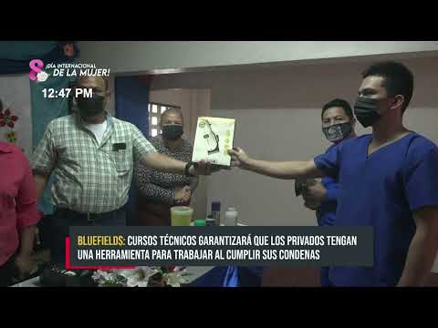 Privados de libertad en Bluefields aprenden sobre la barbería - Nicaragua