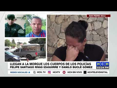 Ingresados a la morgue sampedrana los dos policías emboscados en Colón