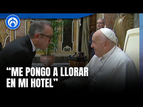 Chumel Torres se reúne con el Papa Francisco: “Fue surreal”
