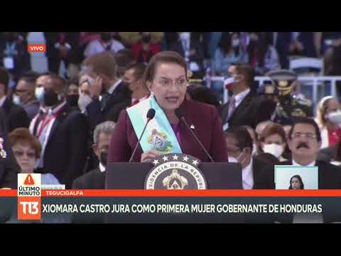 Primer discurso de Xiomara Castro como Presidenta de Honduras