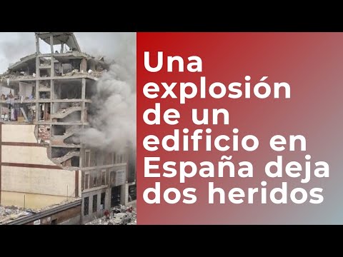 Dos fallecidos tras una explosión en un edificio del centro de Madrid
