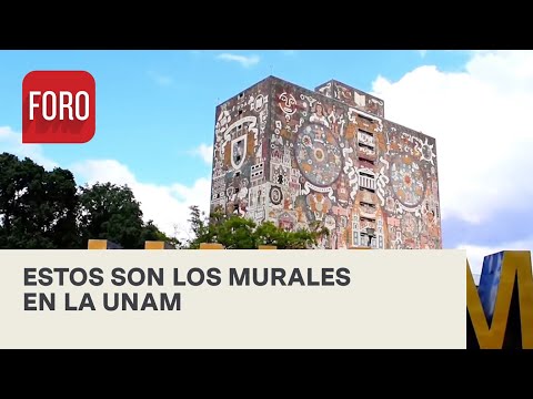 Historia de los murales de Ciudad Universitaria - Expreso de la Mañana