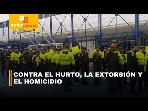 Megaoperativo de las autoridades en los Mártires, en el sector de San Bernardo | CityTv