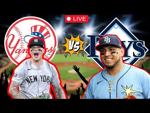 MLB en VIVO: YANKEES vs RAYS de TAMPA BAY- Live - Comentarios (Julio 9, 2024)