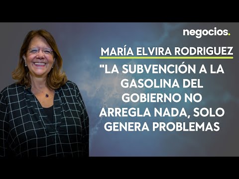 Elvira Rodríguez (PP): La ayuda a la gasolina del Gobierno no arregla nada, solo genera problemas