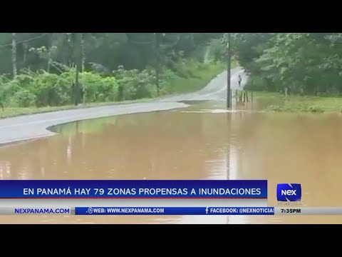 En Panama? hay 79 zonas propensas a inundaciones