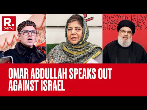 Israel Vs Hezbollah: After Mehbooba Mufti Omar Abdullah Speaks Against Israel Over Nasrallah Killing