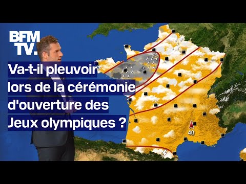 JO 2024: va-t-il pleuvoir lors de la cérémonie d'ouverture?