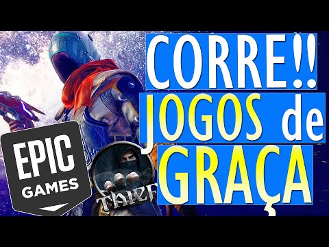 CORRE!! NOVOS JOGOS de GRAÇA para PC com RESGATE PERMANENTE na EPIC GAMES e PROMOÇÃO de JOGOS!