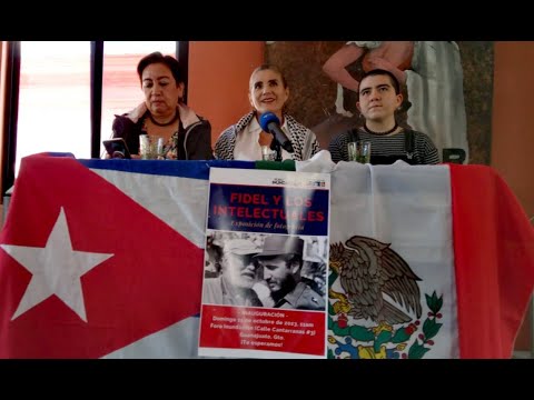 Anuncian en Guanajuato, México, la exposición fotográfica Fidel Castro y los Intelectuales.