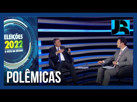 Jair Bolsonaro fala sobre a acusação de compra de imóveis com dinheiro vivo