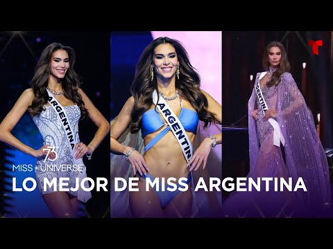 Estos fueron los mejores momentos de Miss Argentina en Miss Universo 73 | Telemundo Entretenimiento