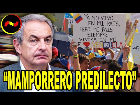 Exilados venezolanos SE QUERELLAN contra Zapatero por DELITOS de ‘lesa humanidad’