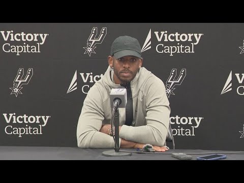 Chris Paul on joining the Spurs: 'I come to hoop.'