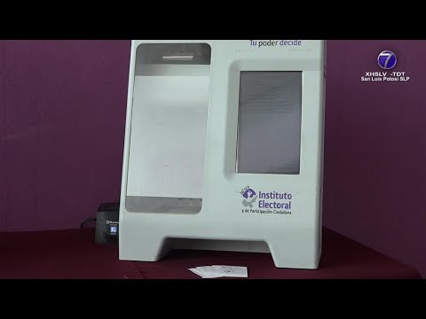 Urnas electrónicas, opción para futuras elecciones en SLP.