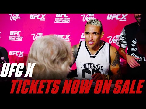 UFC X 2024 Tickets Now On Sale | June 28 - 29