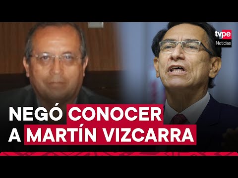 Nicanor Boluarte tras declaraciones de Yaziré Pinedo: “No conozco al señor Martín Vizcarra”