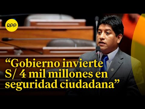 Inversión para la seguridad ciudadana descuida temas como salud y educación, indica Josué Gutiérrez