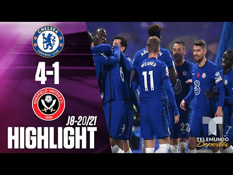 Highlights & Goals | Chelsea vs. Sheffield United 4-1 | Telemundo Deportes