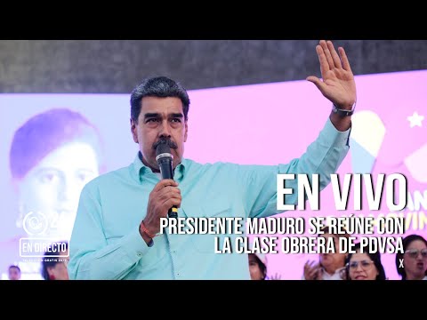 EN VIVO: Presidente Maduro se reúne con la clase obrera de PDVSA