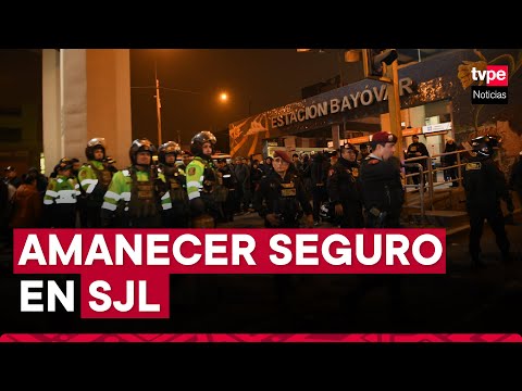 Amanecer Seguro: Policía desarticuló 6 bandas delictivas en San Juan de Lurigancho