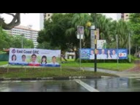 Final day of campaigning for Singapore elections